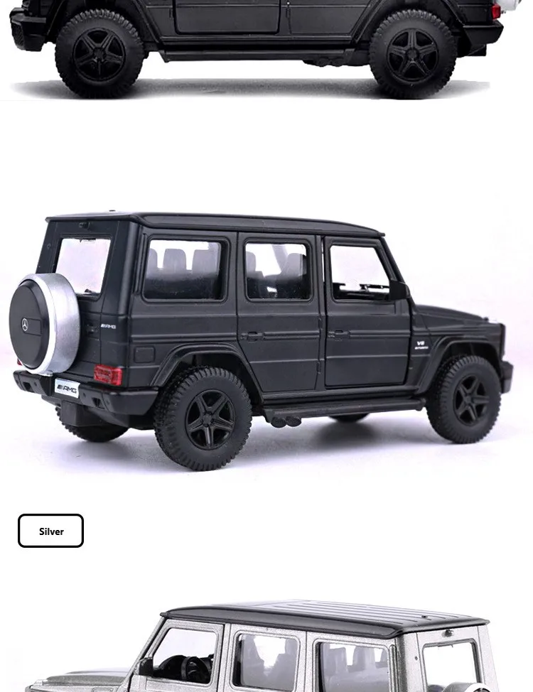 1:32 пропорционального сплава литья под давлением автомобиля Mercedes-Benz G63 Выкл-модель дорожного транспортного средства игрушечный автомобиль