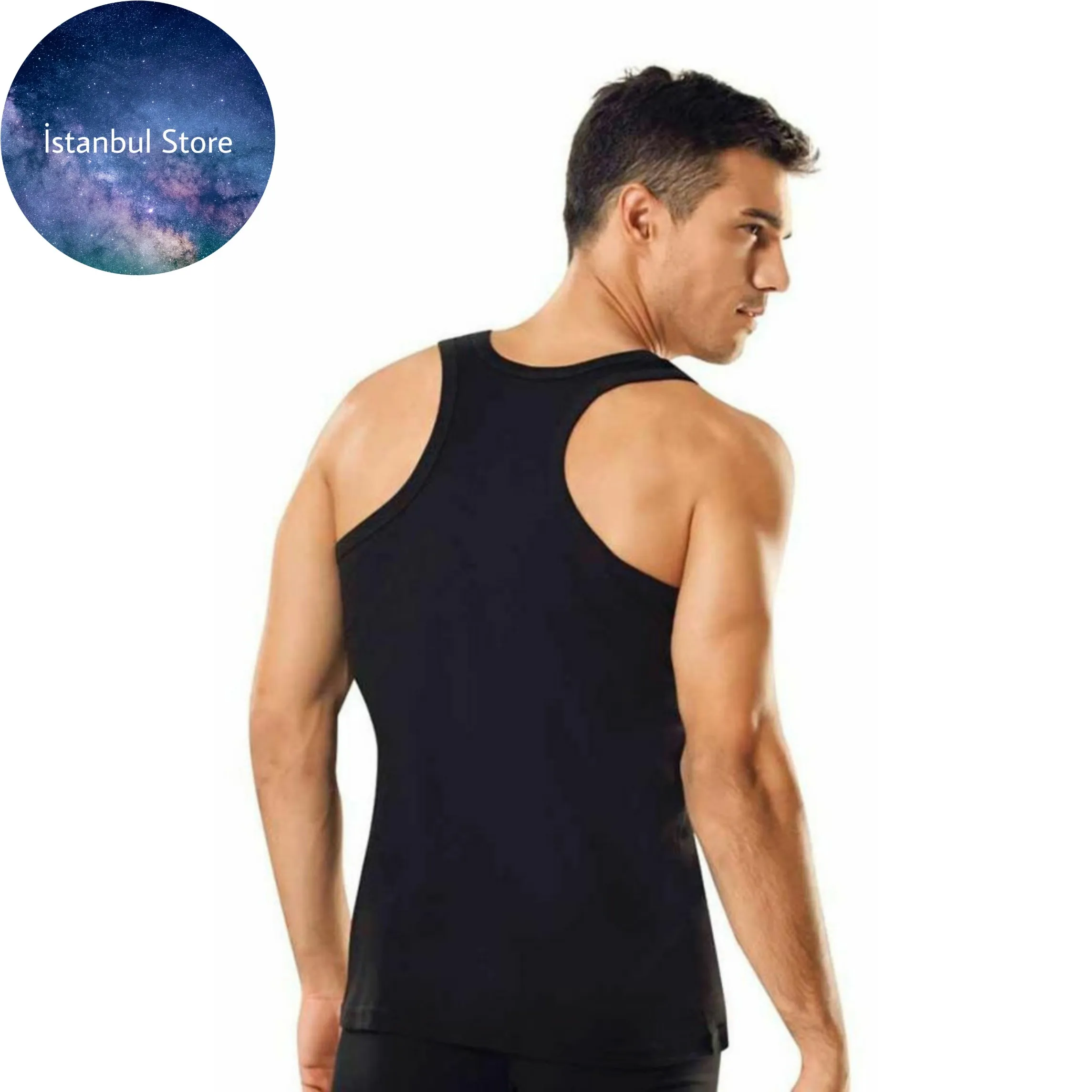 Men Undershirt 1- 3 - 6 pcs %100 cotton Sport Model Undershirt Rambo Style Undershirt Men Cotton Tank Tops Underwear Mens