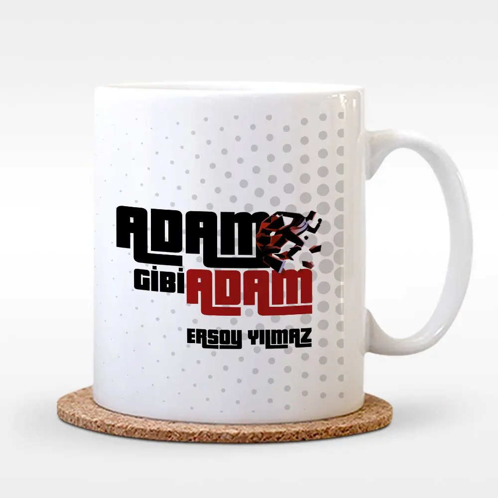 

Сделанный на заказ для мужчин как дизайн белая кружка чашка-1