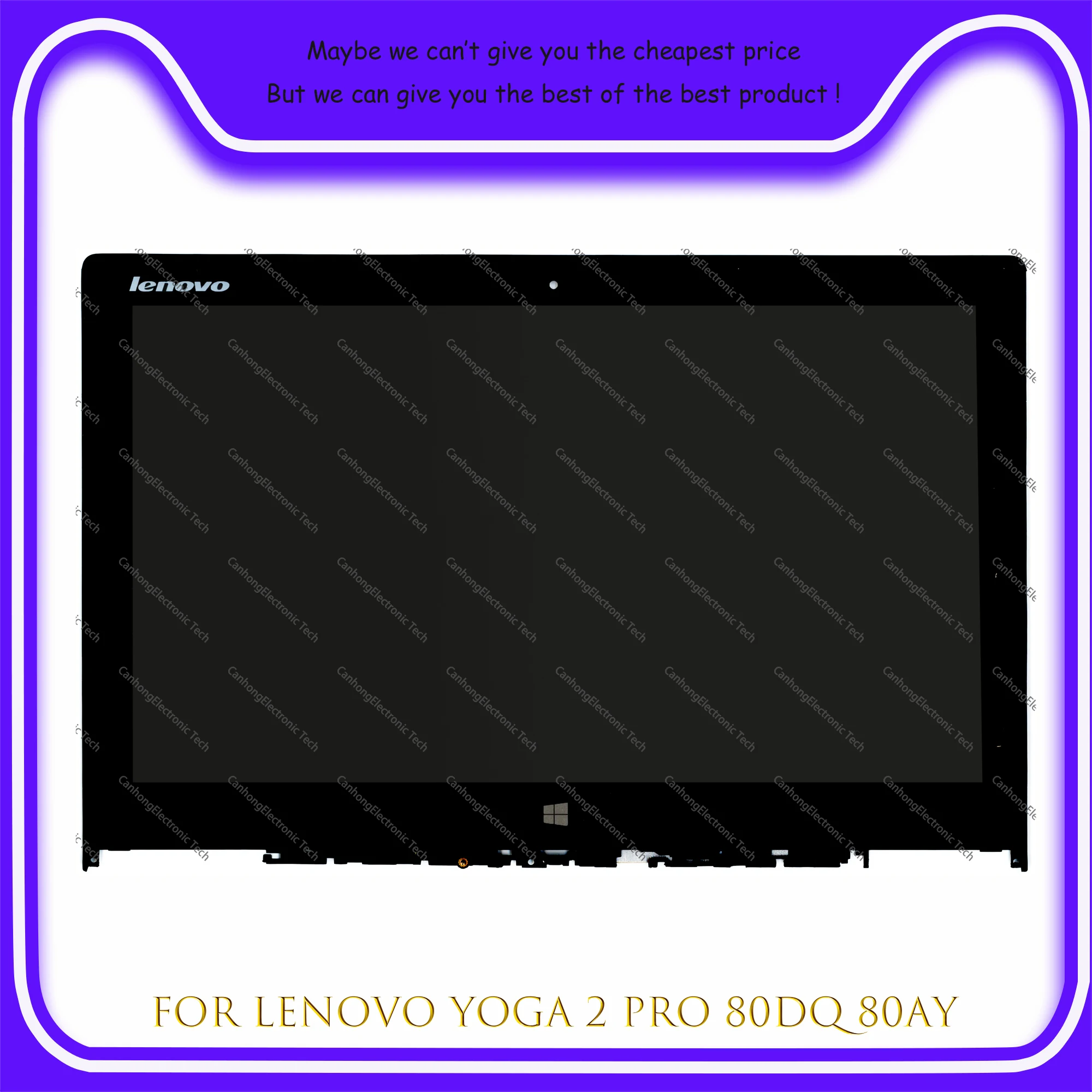

13,3 "FHD QHD + для Lenovo Yoga 2 pro 13 80DQ 80AY LTN133YL01-L01 ЖК-дисплей с сенсорным экраном в сборе 3200*1800 с рамкой