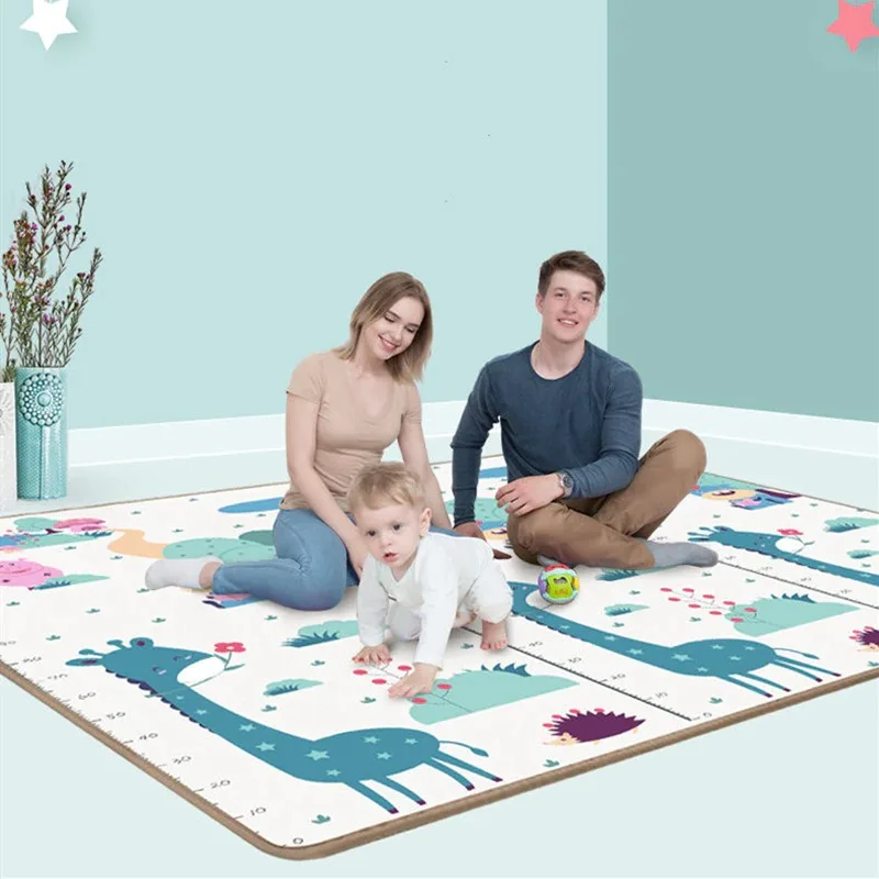 

Обучающий Коврик-пазл XPE для детей, складной детский игровой коврик, Детский ковер, коврик для лазания, игры, игрушки
