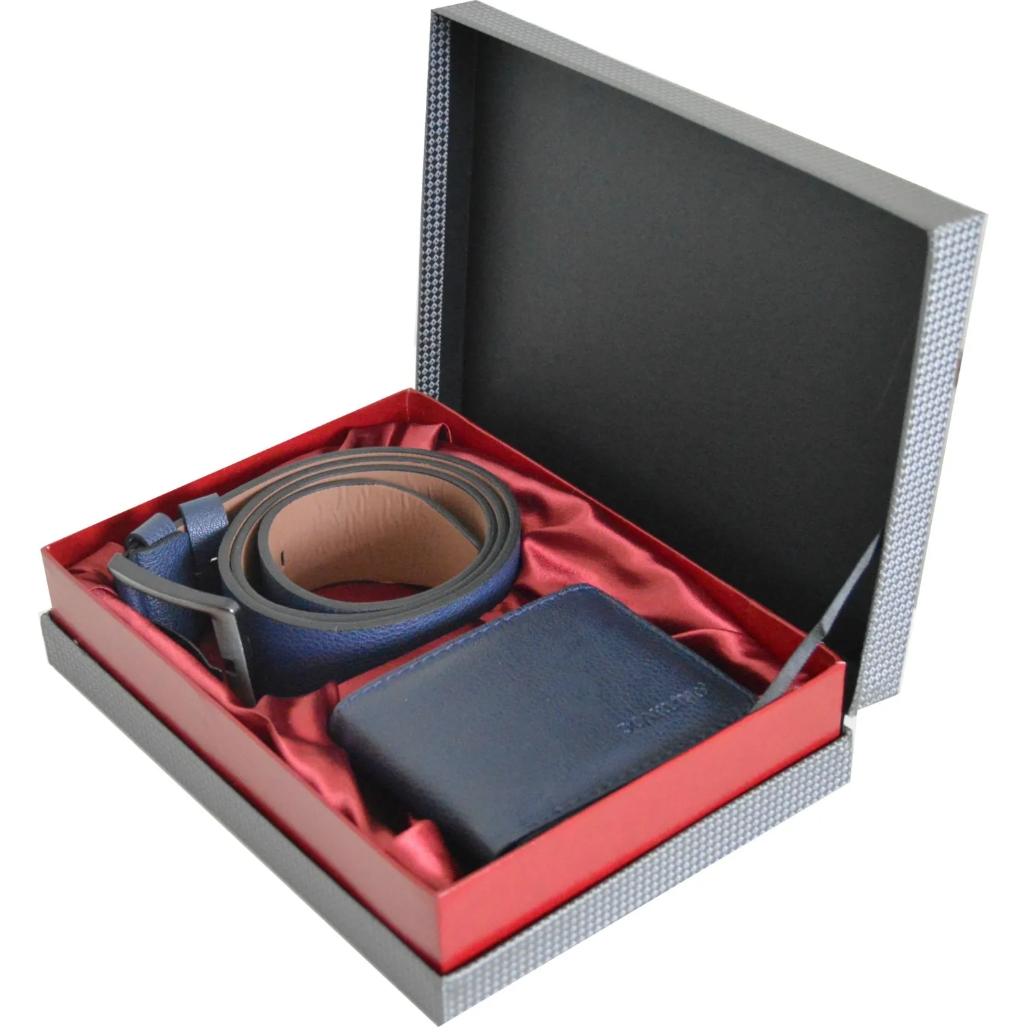 

Special Set Belt And Wallet Navy Blue Set