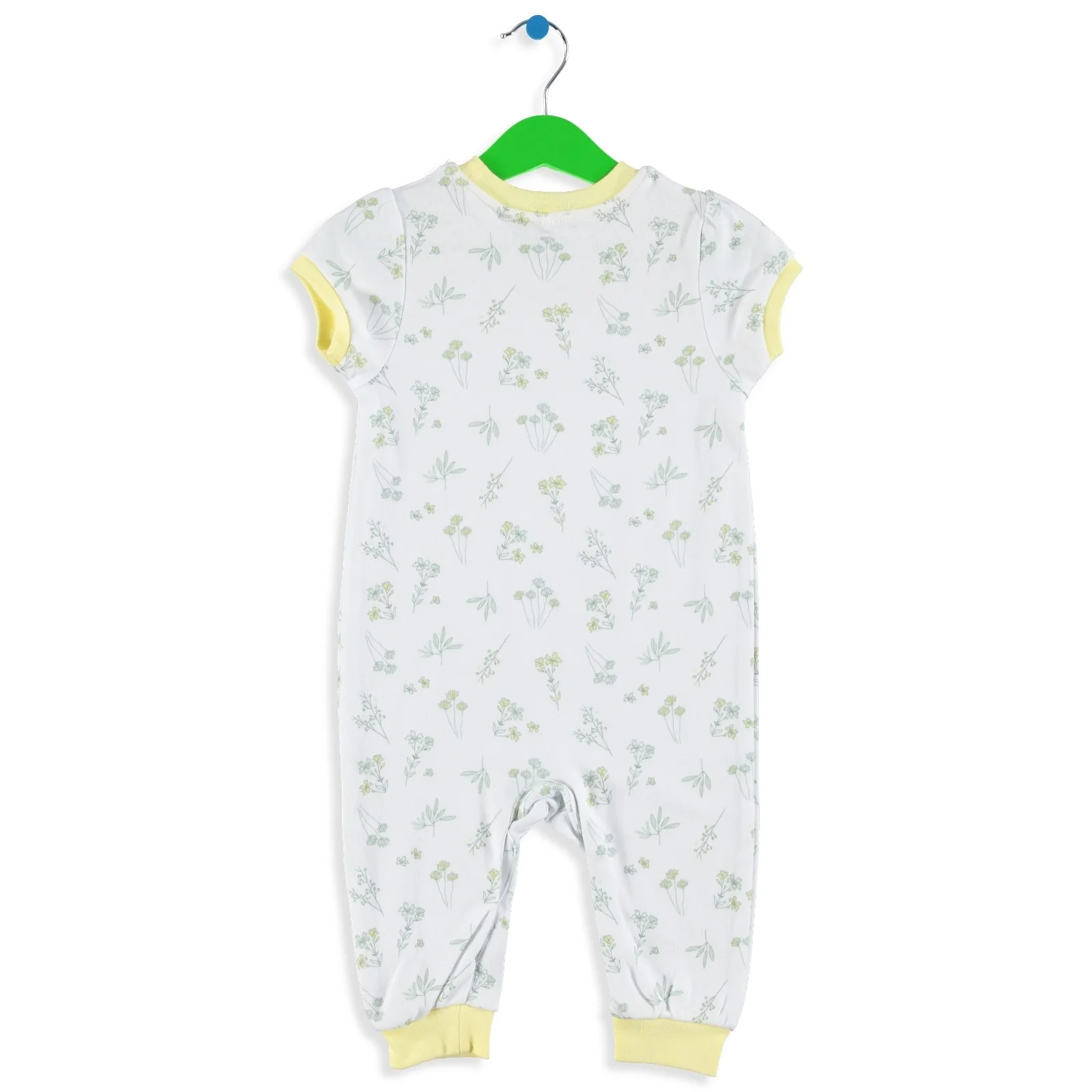 Ebebek HelloBaby/комбинезон с короткими рукавами и цветочным принтом для маленьких