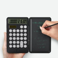 lcd writing tablet 6 5 inch rechargeable electronic drawing board kids toy handwriting pad pocket calculator 2 in 1 office gift