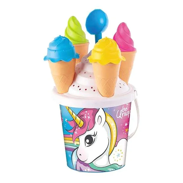 Набор пляжных игрушек для мороженого Единорог Unice toys | Спорт и развлечения