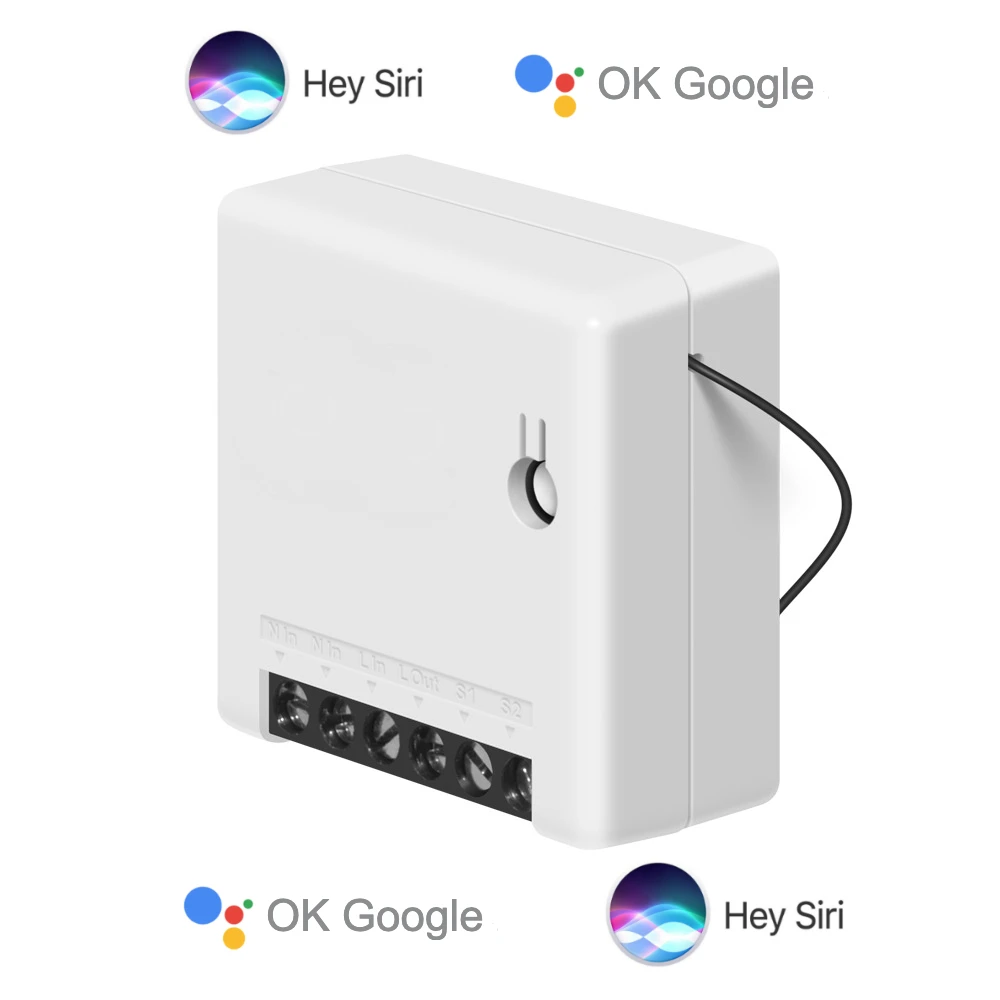 Умный дом мини для Apple HomeKit переключатель Google Assistant WiFi беспроводной пульт