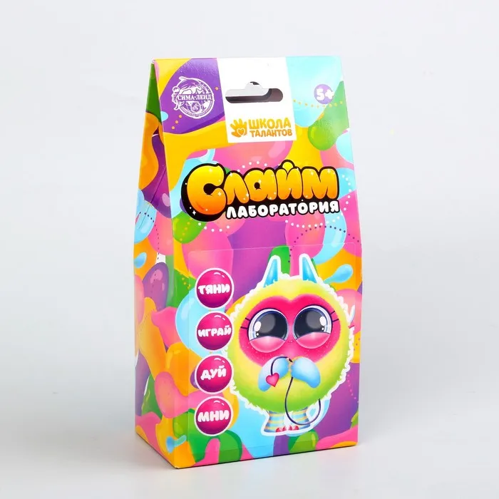 Малый набор Сделай слайм розовый 100 г |