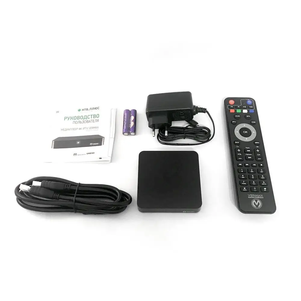 Цифровая приставка НТВ+ VERMAX UHD300X | Электроника