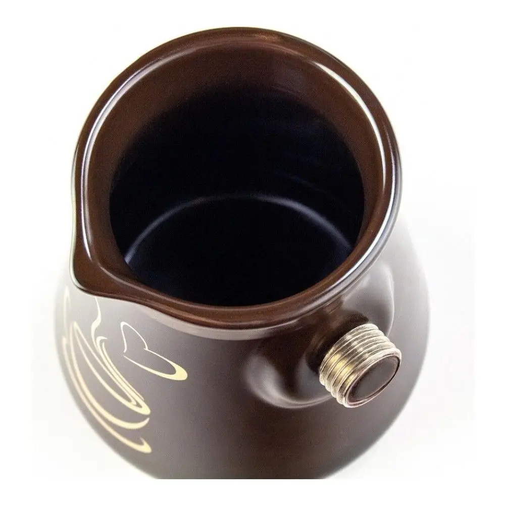 Турка керамическая Walmer Lovely 0 3л цвет шоколад w37000608 | Дом и сад