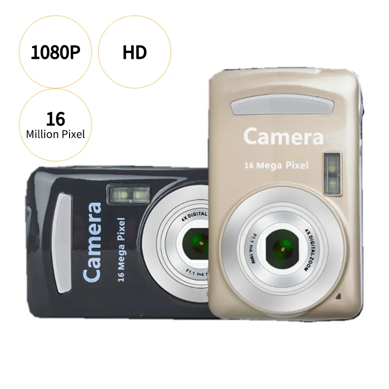 Домашняя цифровая камера 1080P 16 миллионов пикселей Мини ЖК экран HD съемка