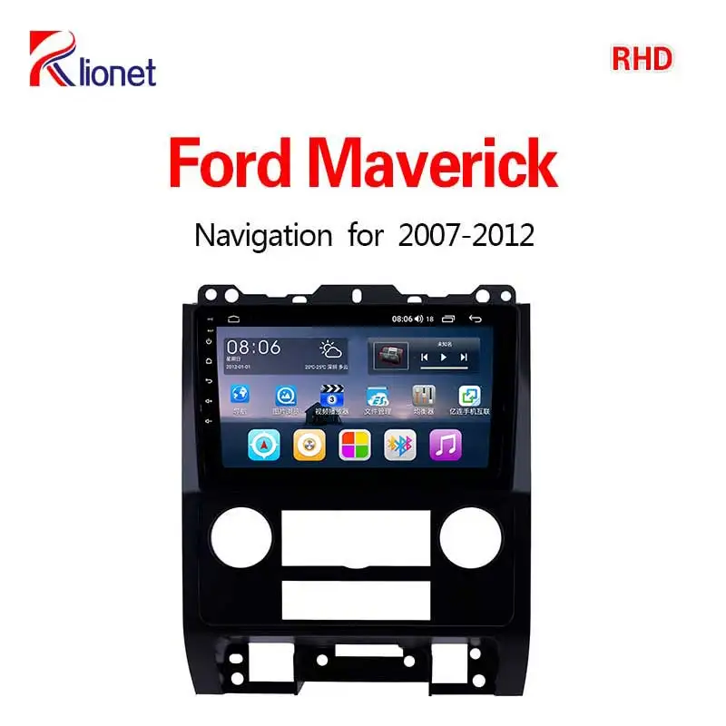 4G8core64G Lionet gps навигация для автомобиля Ford Maverick 2007-2012 9 дюймов RF1009X - Размер экрана, дюймов: 4G8core64G