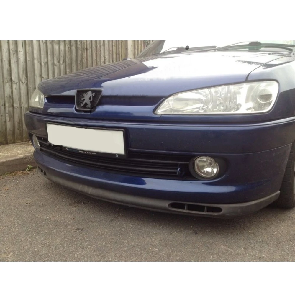 Для Peugeot 306 laguna модель передний спойлер бампера v стиля евро Универсальный 2 шт