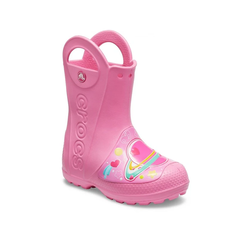 CROCS CrocsFL Galactic Hearts RnBt G KIDS for boys/for girls children kids TmallFS shoes rain boots | Мать и ребенок