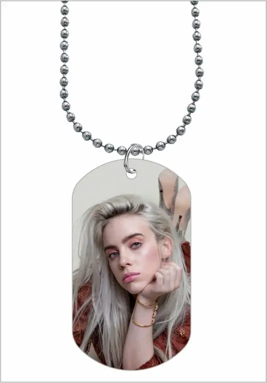 Жетон Билли Айлиш Billie Eilish №5|Ожерелья| |