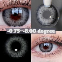 Bio-essence 1Pair Myopia Color Contact Lenses Color Lens Eyes Lentillas Verdes Naturales Lenses With Diopters Fashion Lenses