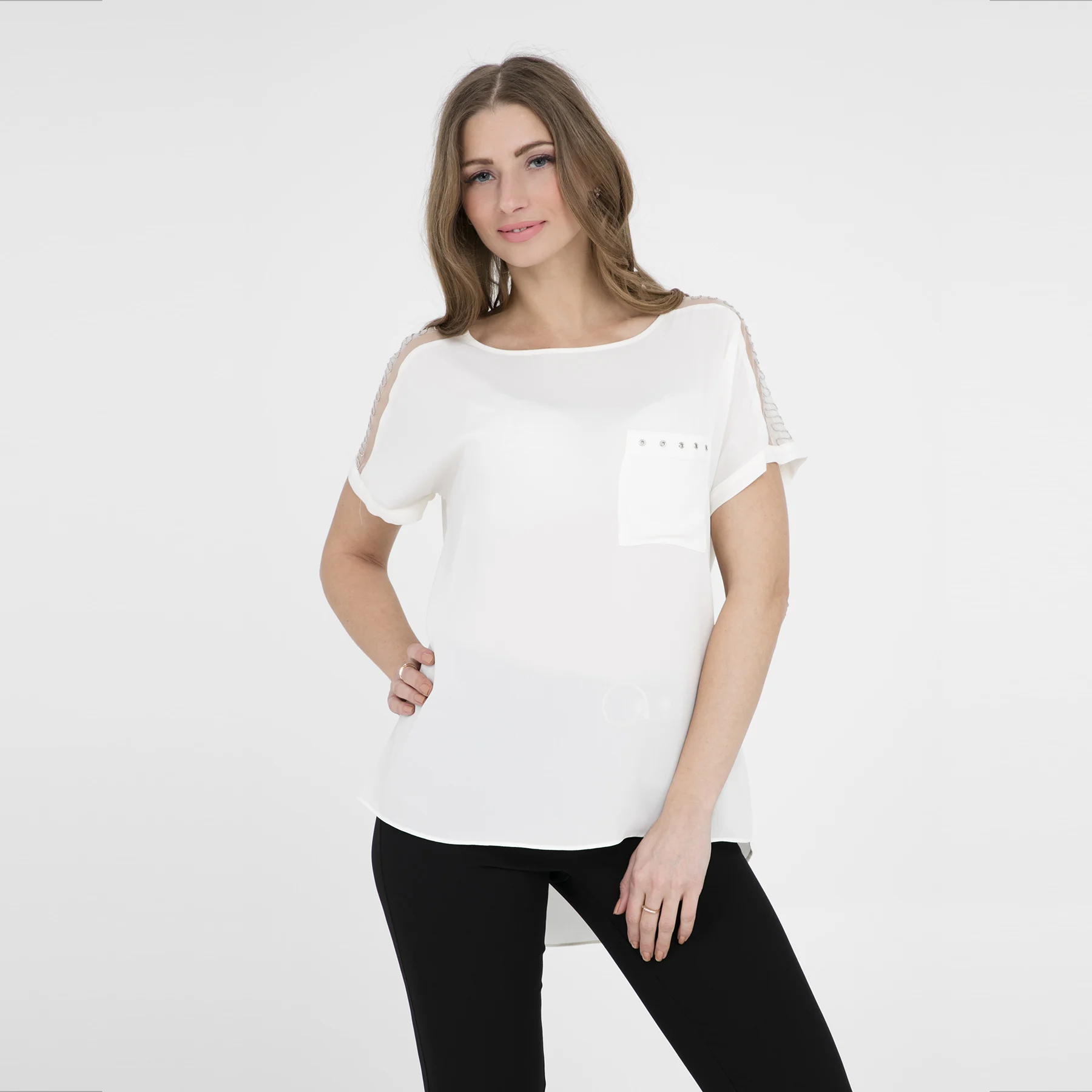 Школьная блузка женская 0233084|Блузки| |