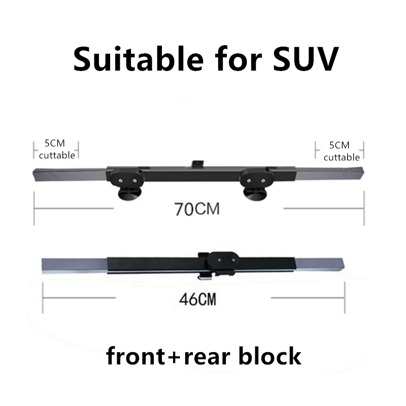 70cm front rear dark Автоматический автомобильный лобовое стекло козырек от солнца выдвижной козырек от солнца Блок SUV грузовик автомобиль УФ Защита занавес передний задний солнцезащитный козырек - Цвет: 70cm front rear dark