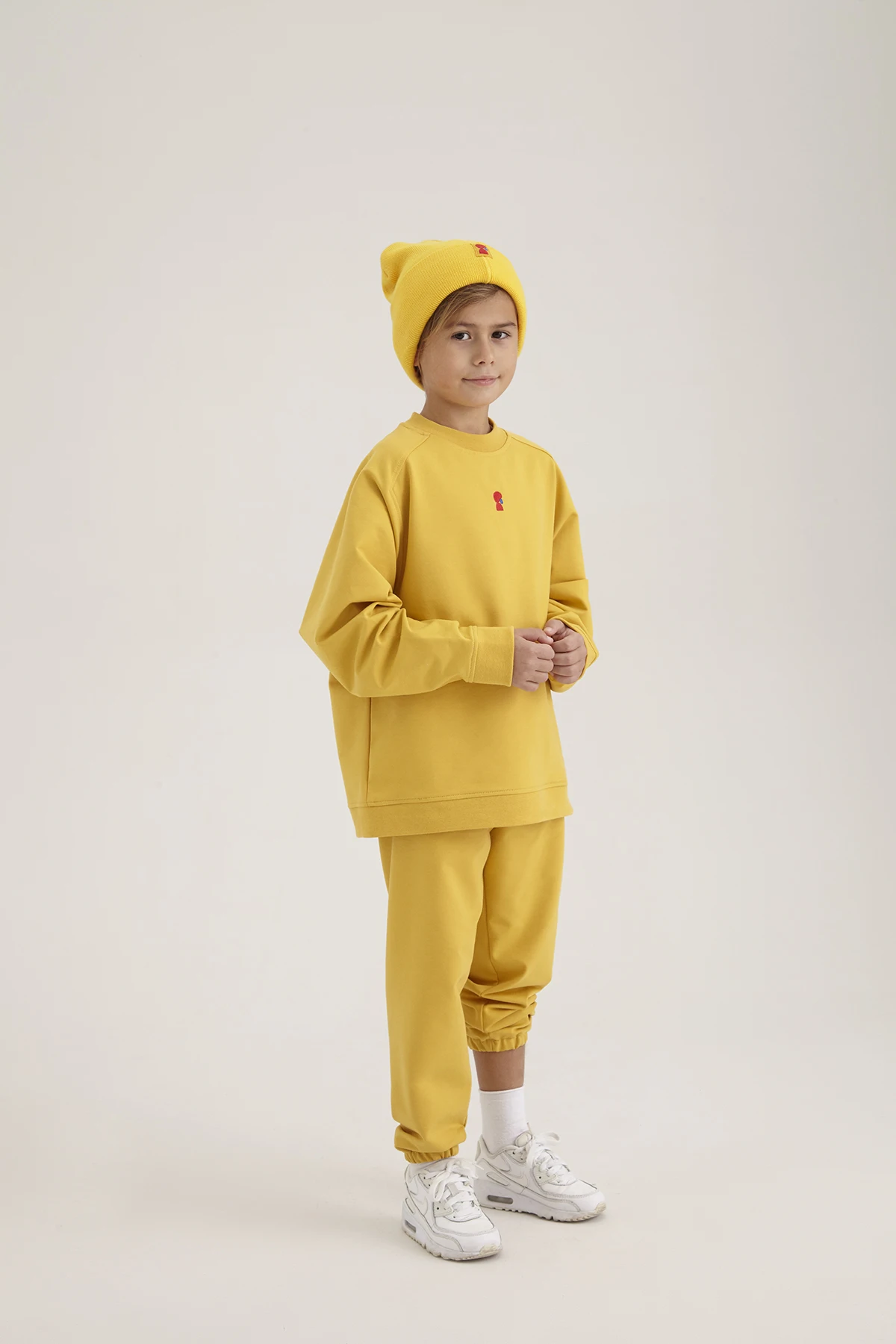 

Kuaybe Gider Child Boy Girls Solid Color Casual Autumn New Boys and Girls Men's Pants One-Piece Tracksuit Trendy Sportswear Male