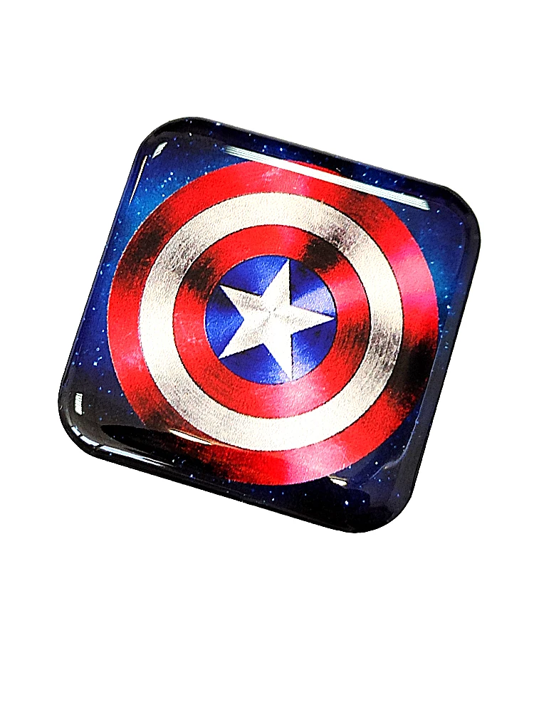 Наклейки на телефон 3D компьютер планшет ноутбук набор 6шт Marvel Superman Batman Ironman Tor