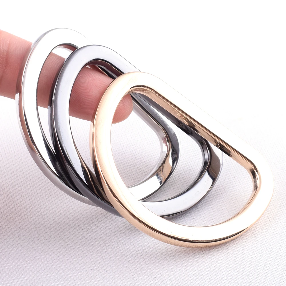 

D Buckle Ring SilverZinc Alloy Buckle Hook Making Hardware Jewelry Leather Belt Purse Bag Handbag DIYCrafts Accessories 4pcs