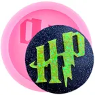 Форма HP для телефона с надписью, ручка, искусственная кожа, силиконовые формы, ремесло, форма для брелока, форма для эпоксидной смолы, подвеска, ожерелье, изготовление ювелирных изделий, формы