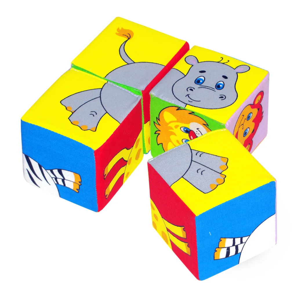 Cubes мякиши собери picture animal Africa | Игрушки и хобби