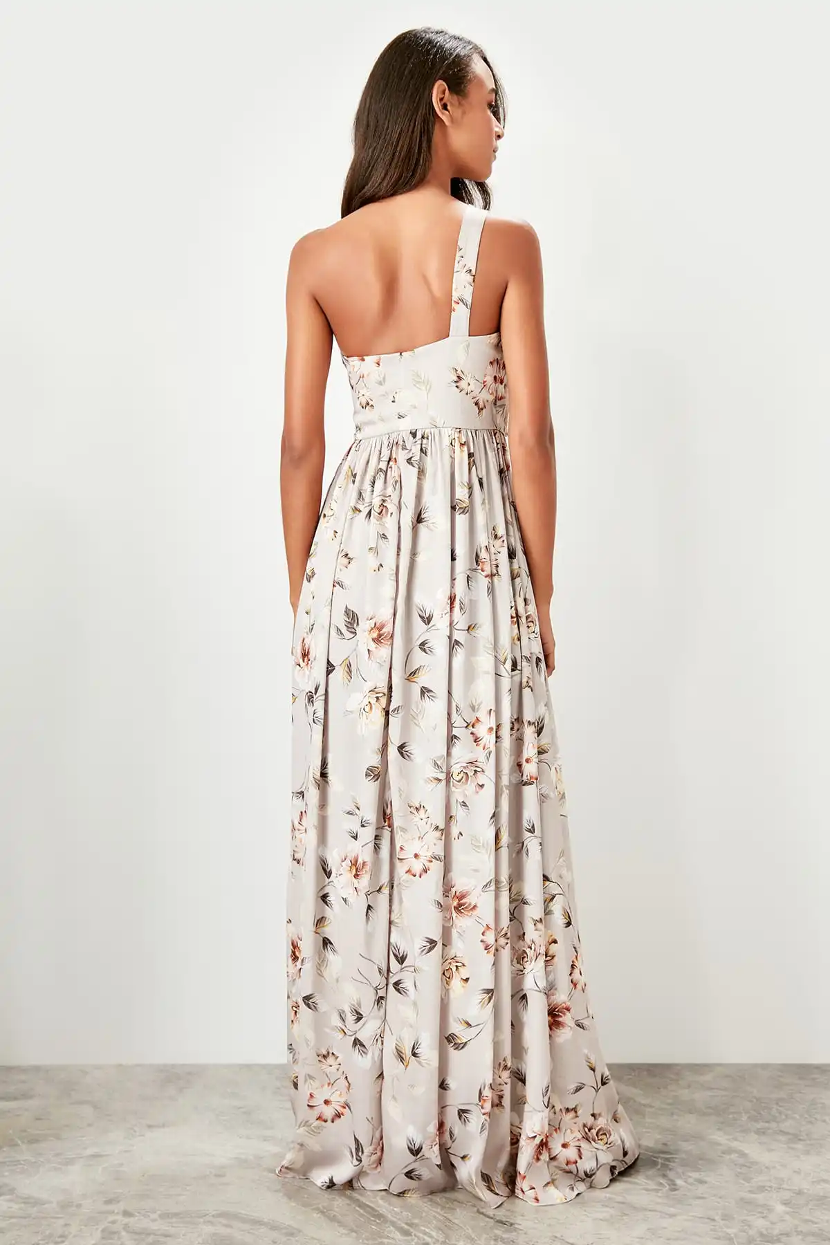 Trendyol воротник деталь вечернее платье TPRSS19UT0179 | Свадьбы и торжества