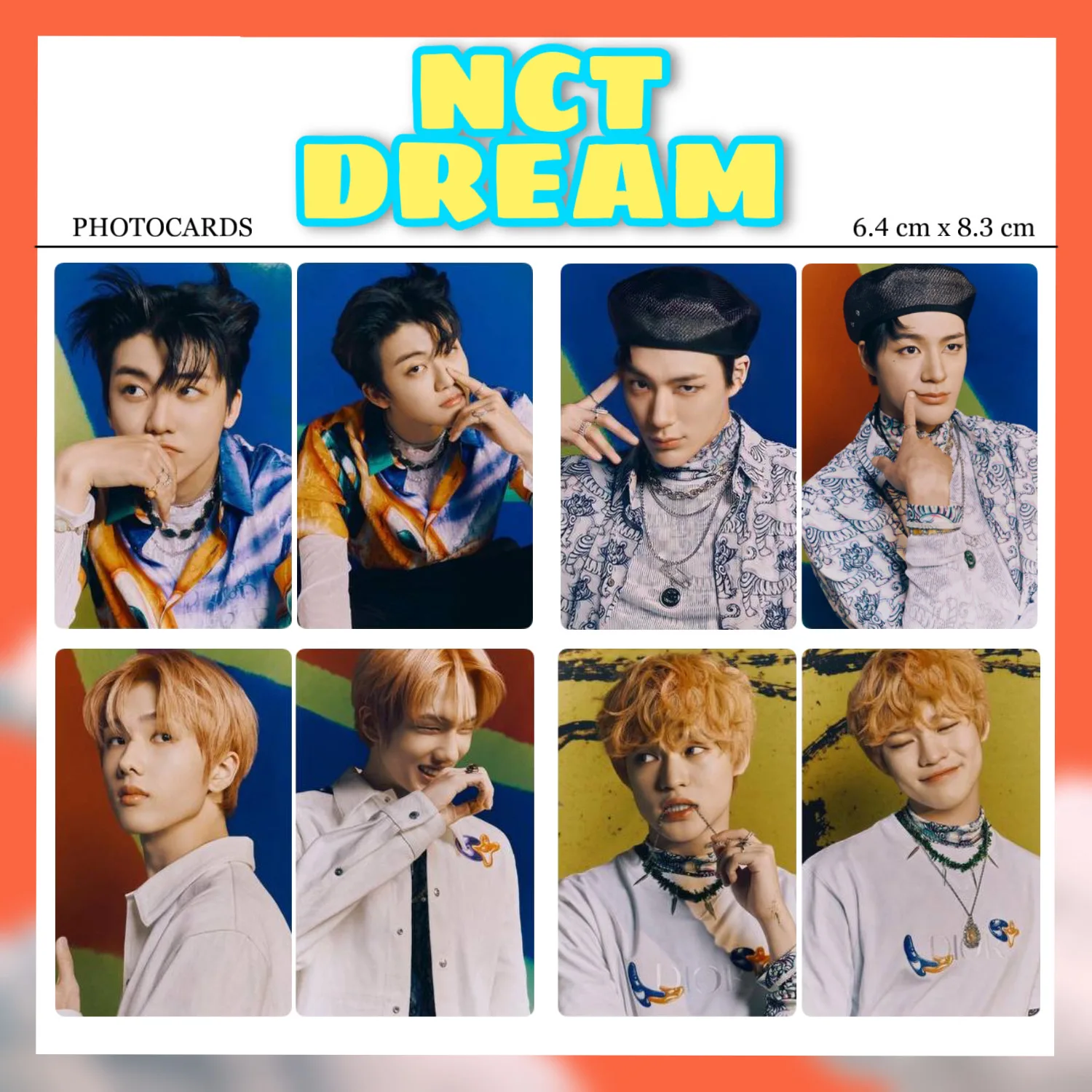 14 шт/комплект Карты закладка K-POP NCT DREAM HELLO FUTURE для коллекци | Канцтовары офиса и
