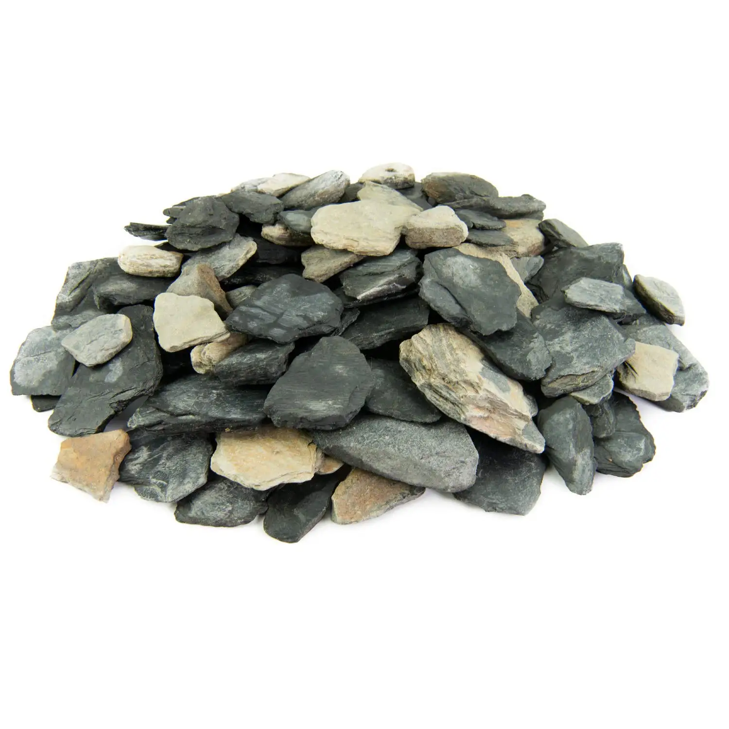 

Aquarium Slate Rock 2 pcs every rock nearly 15-20cm