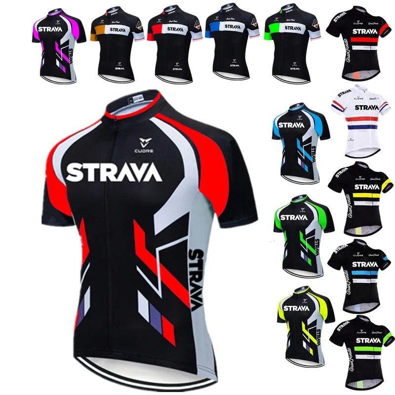 

2022 Cycling Jersey Men Pro team Summer Short Sleeve Downhill MTB Bicycle Clothing Top Ropa Ciclismo Quick Dry Bike Shirt