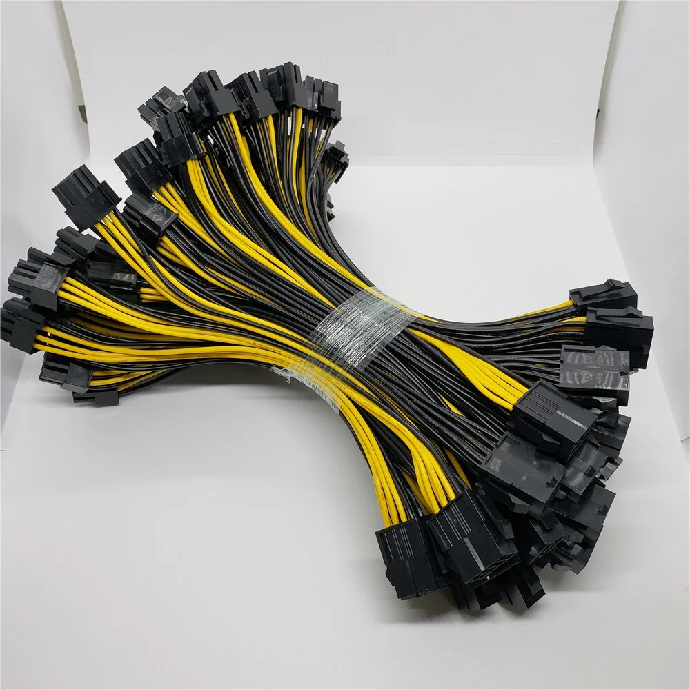 Силовой кабель для графической карты 6 pin/8 pin разъем Мама-Папа PCI-E PCI Express 8 (6+2pin)