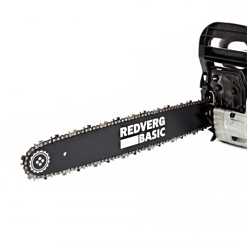 Бензопила RedVerg Basic GC-52 с большим топливным баком и регулировкой подачи цепного