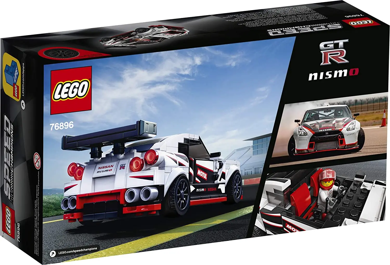 Набор гоночных автомобилей LEGO 76896 Speed Champion Nissan GT-R NISMO | Игрушки и хобби