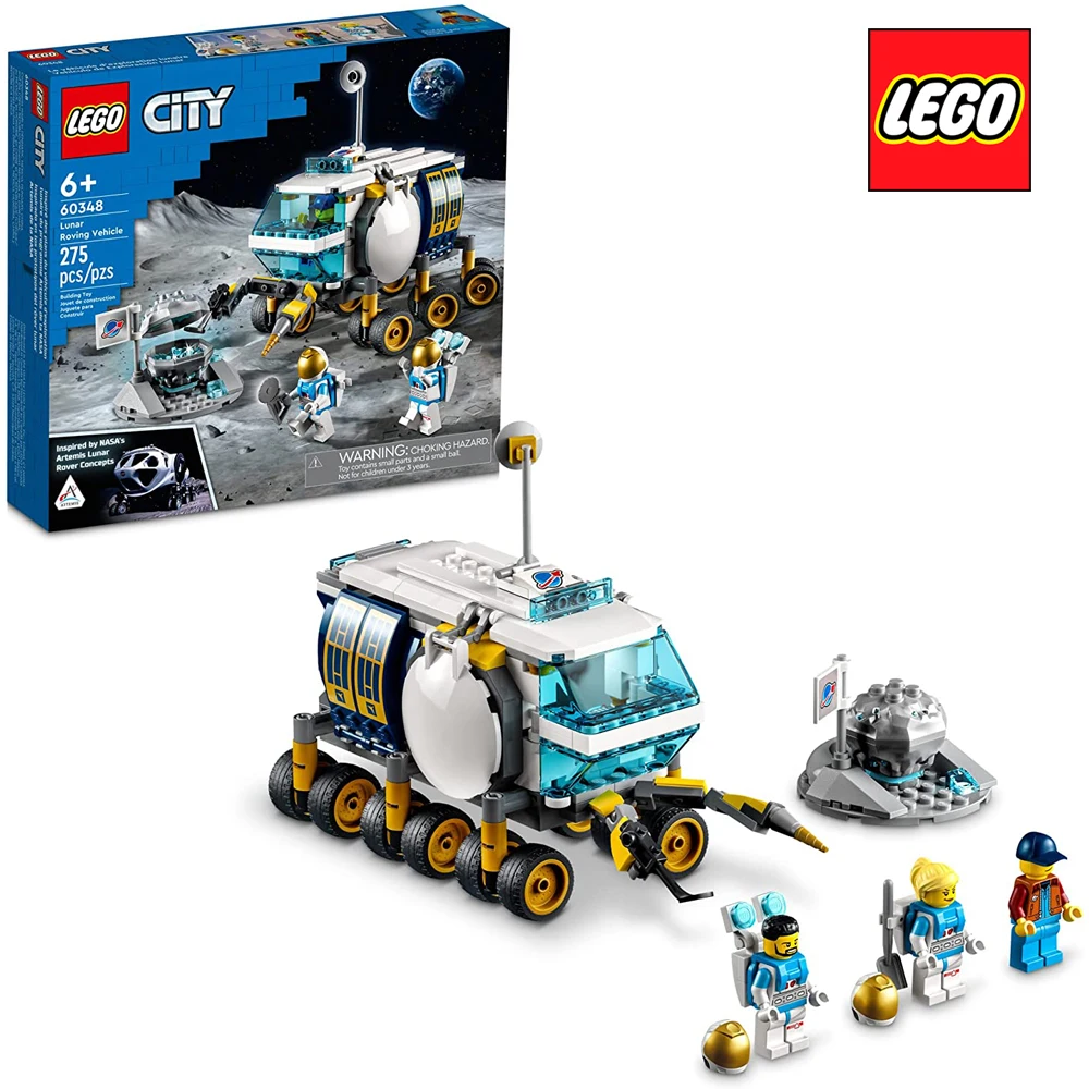 

LEGO City Lunar Roving Vehicle 60348 Building Set Original For Kids NEW Toy For Children Birthday Gift For Creative Kits 275 Pcs
