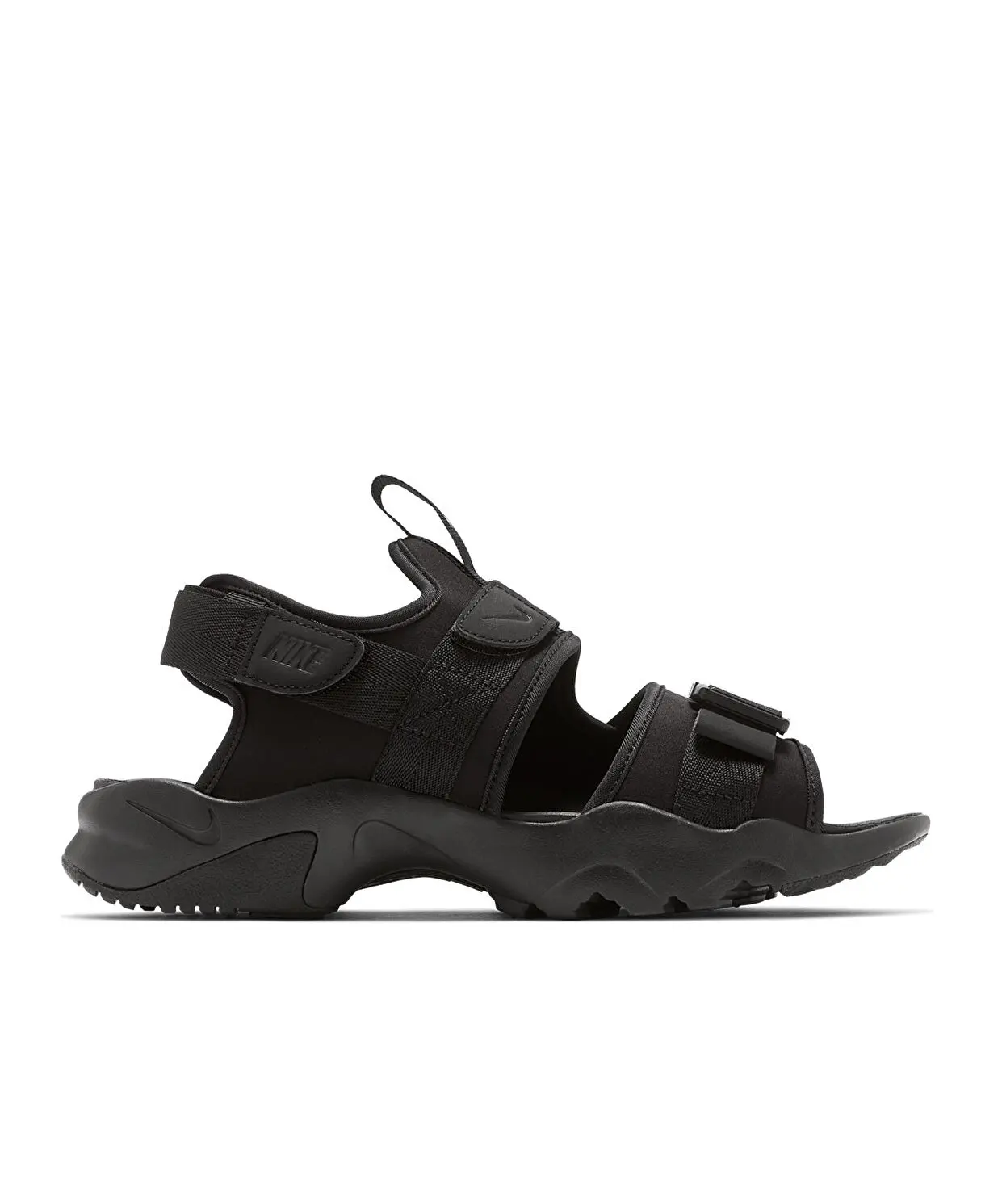 Оригинальные мужские черные шлепанцы Nike Canyon | Обувь