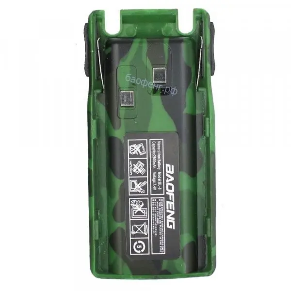 Аккумулятор для рации Baofeng UV 82 2800 мАч Цвет Красный (BL 8 2800mAh)|Запчасти и аксессуары