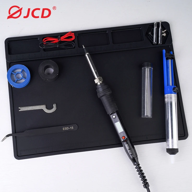 Набор для ремонта пайки коврик силиконовый сварки термостойкая Магнитная