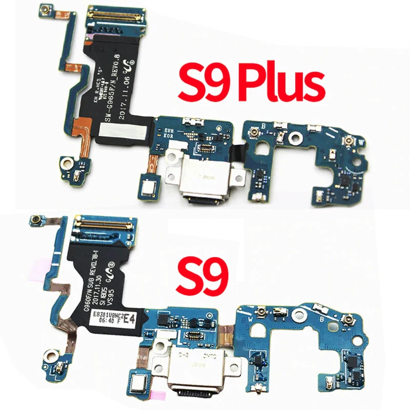 Зарядный USB порт для Samsung Galaxy S9 G960 G960F G960U док разъем гибкий кабель замены Plus G965 G965F