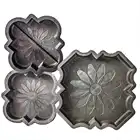 Ромашка форма для брусчатки садовой дорожки для дачи и сада декор пластиковые формы для литья бетона декоративный камень