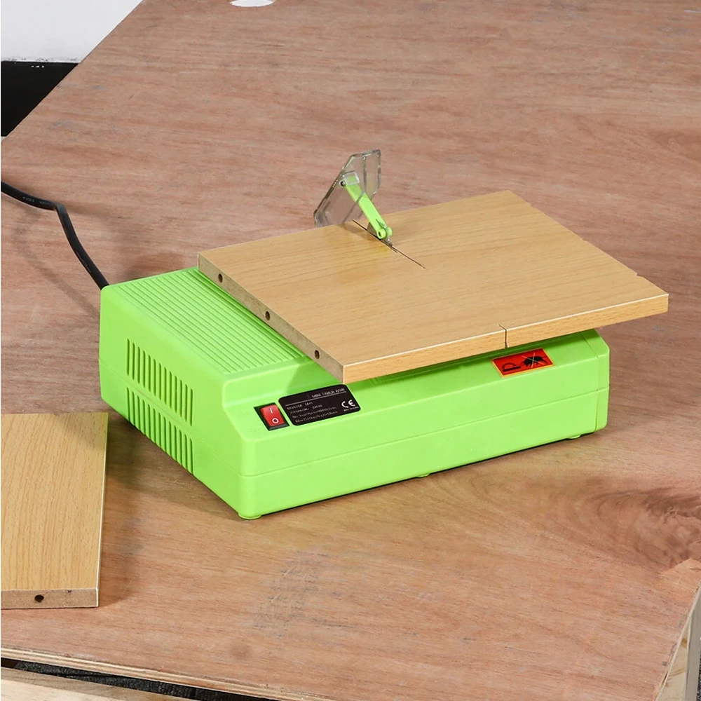 

220V 480W Mini Portable Table Saw Multifunctional Handmade Woodworking Bench Saws Cutting Tool for DIY Projects