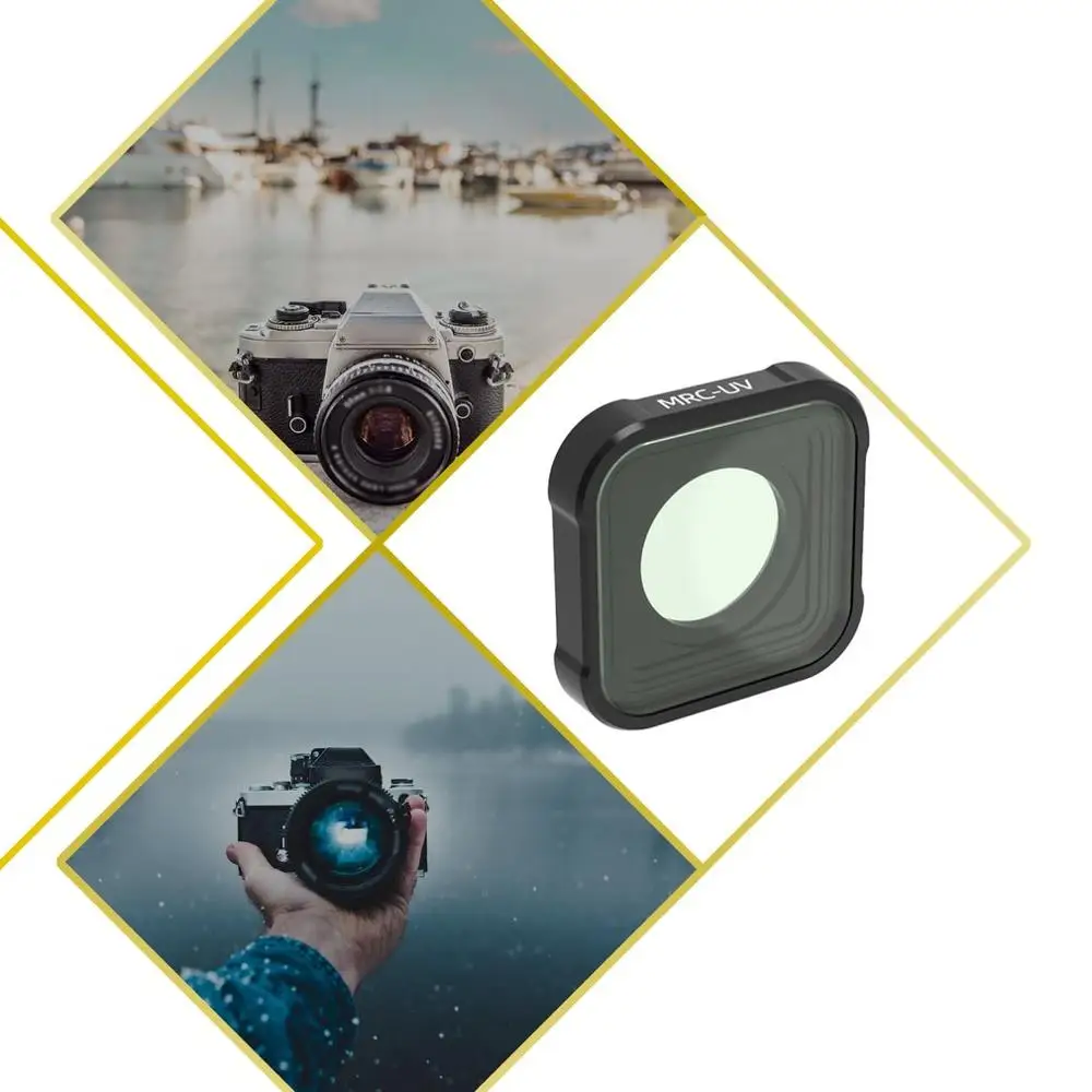 УФ фильтр для камеры Gopro 9 поляризатор CPL многослойный с покрытием ND диммер