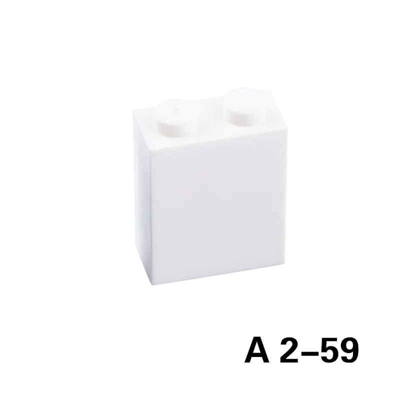 

10PCS City DIY Building Blocks Mini Figures High Thick Bricks 1X2x2 Educational Compatible With 3245c Plastic Children Toys