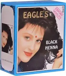 Черная хна Eagles Оригинальная индийская 10 г 6 упаковок краска для волос хной