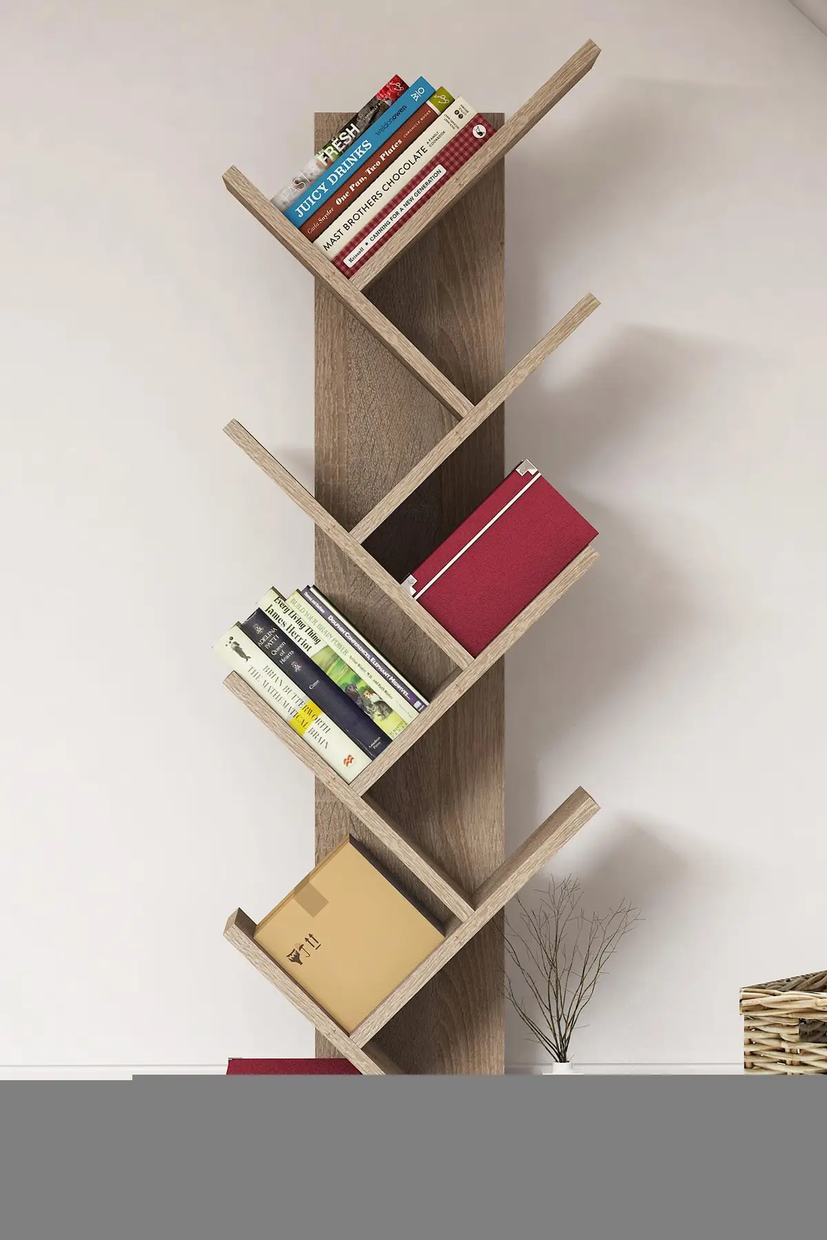 

Shelf Bookcase Walnut