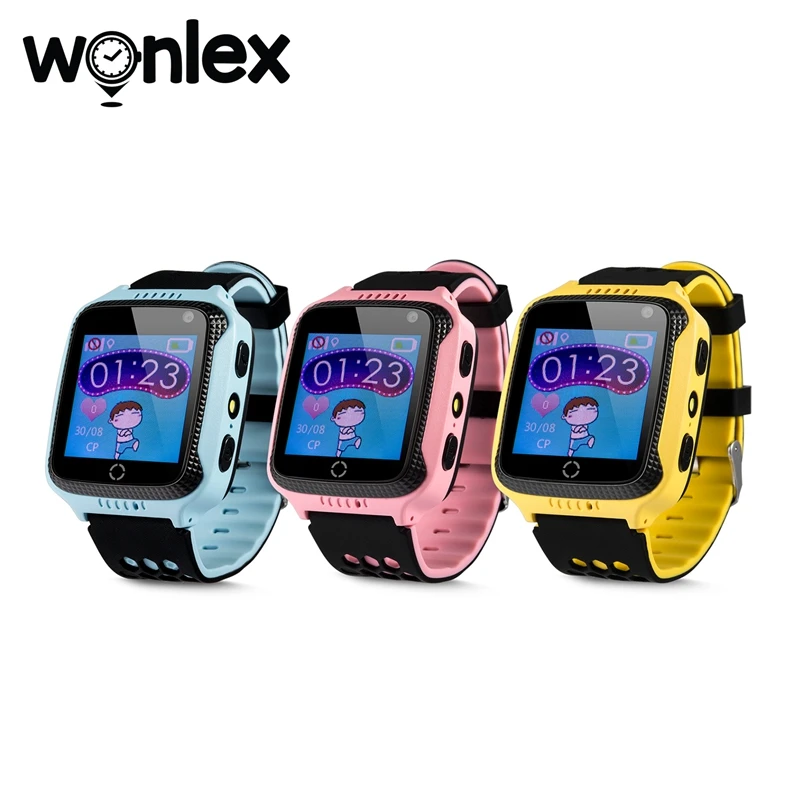 Смарт часы Wonlex детские GPS камера GW500S Sim карта кнопка SOS определение
