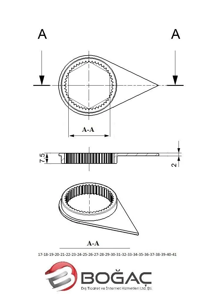 Упаковка гаек с 100 41 мм индикатор свободного хода визуальное управление крутящим