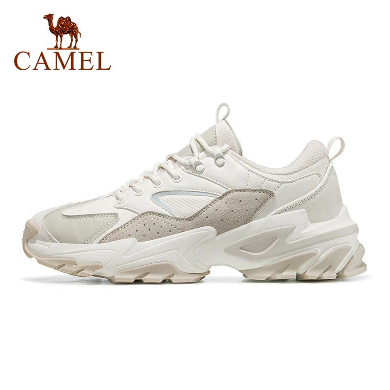 CAMEL Men's Shoes Thick Soled Non-slip Wear-resisting Trekking Shoes Outdoor Autumn Winter Fashion Casual Sports Shoes Male Shoe