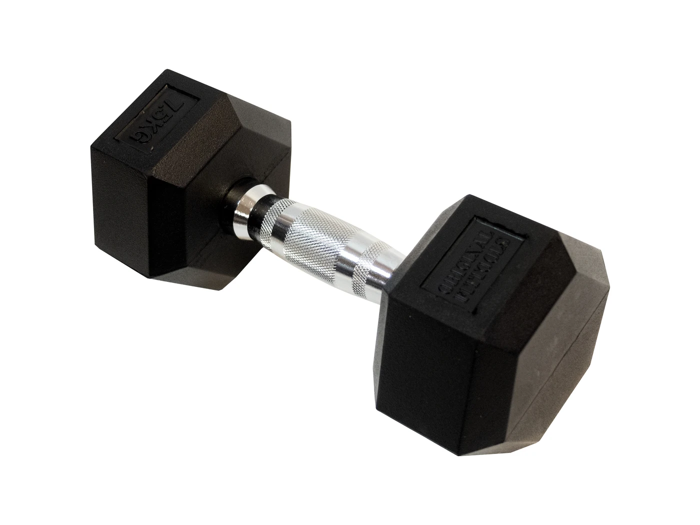 Гантель 7 5 кг гексагональная|Гантели| |