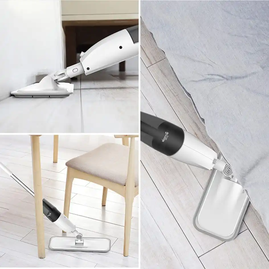 Швабра Xiaomi с распылителем Deerma Spray Mop TB500 белая одна тряпка в комплекте |