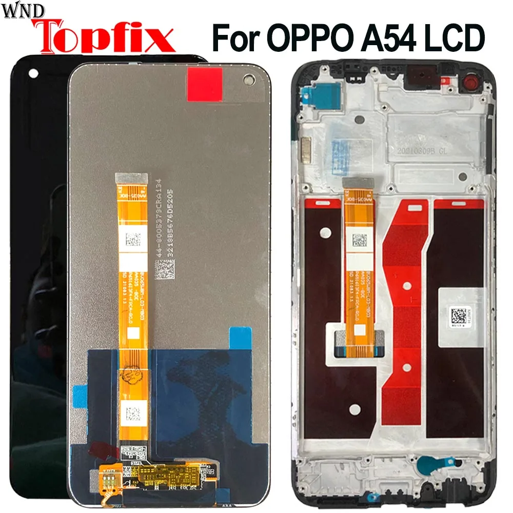 100 tested for oppo a54 lcd display touch screen assembly replacement for phone 6 51 oppo a54 lcd cph2239 display free global shipping